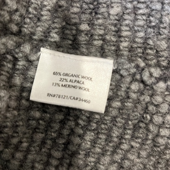 Eileen Fisher Cardigan Organic Wool with Pockets Sweater - Picture 6 of 8